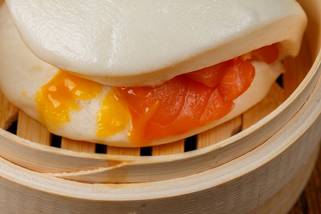 Pan Bao Salmón