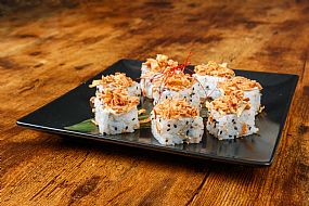 Uramaki Salmón Crispy